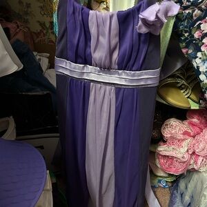 Purple Kids Casual Dress